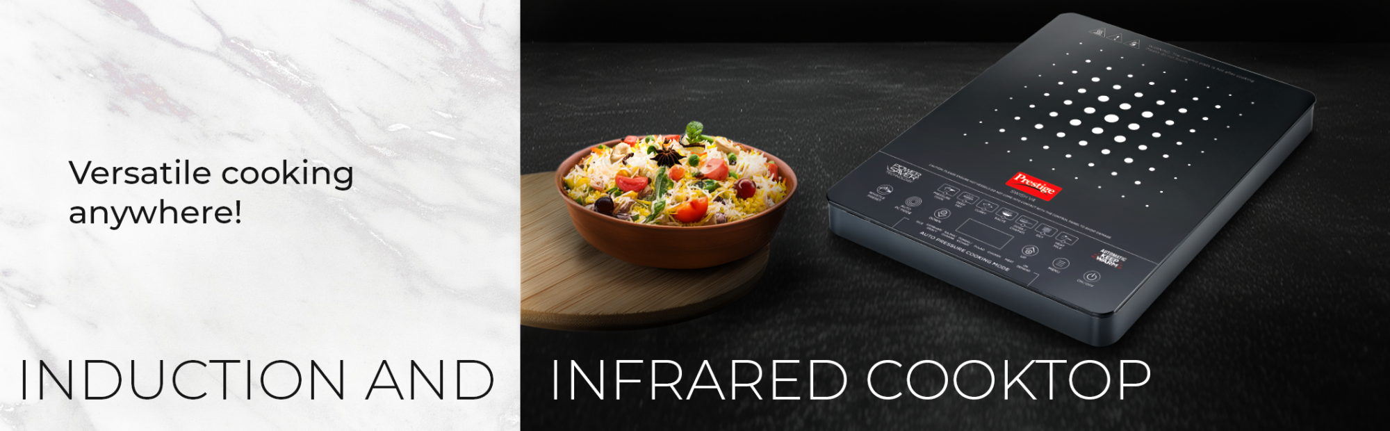 Induction/Infrared Cooktops